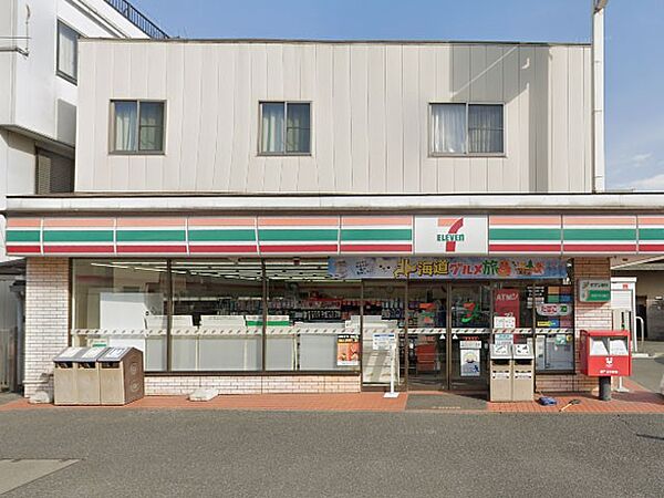 コンビニ 402m セブン-イレブン与野西店