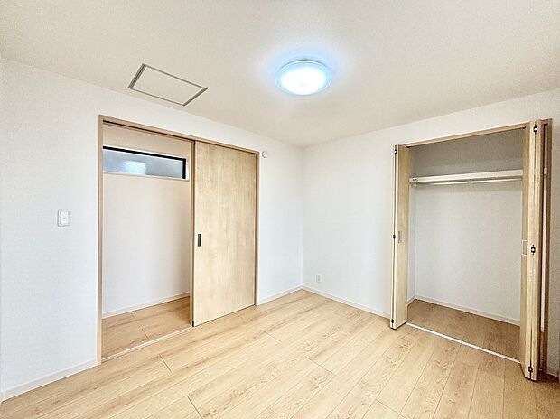 収納が充実しているので居住スペースを広々使えます