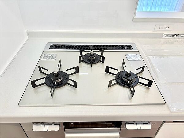 三口ガスコンロでお料理が一気にはかどりそう