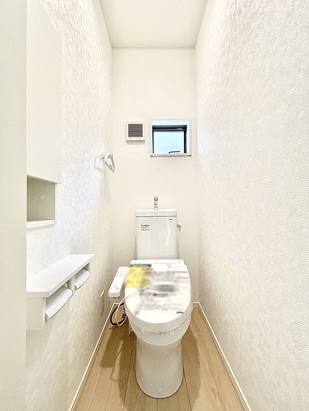 トイレは1階と2階それぞれに配置されていてとても便利です。