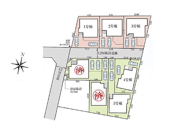 区画図