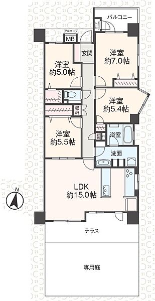 間取り：313004913236