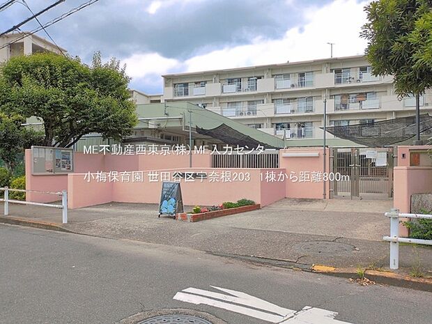 幼稚園・保育園 800m 小梅保育園