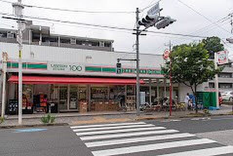 コンビニ 100m ローソン 小金井公園北店