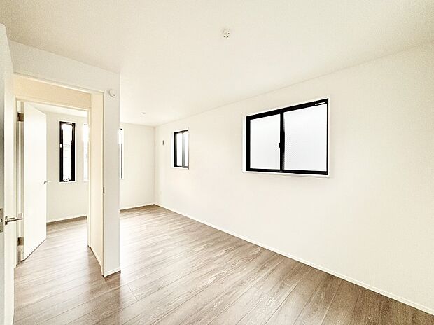 将来は2部屋にすることもできますね。お年頃になったら夢の個室にチェンジ!