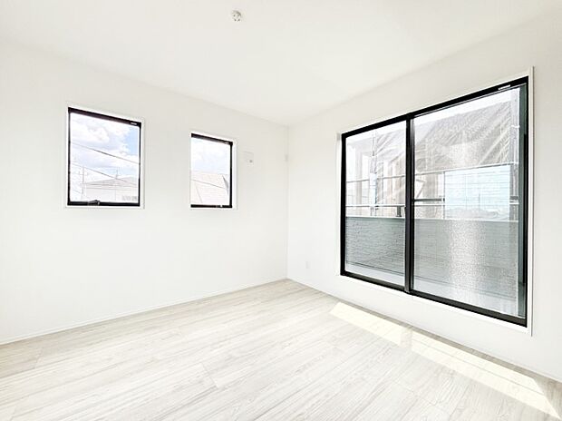 2面採光で明るさ&風通し良好!