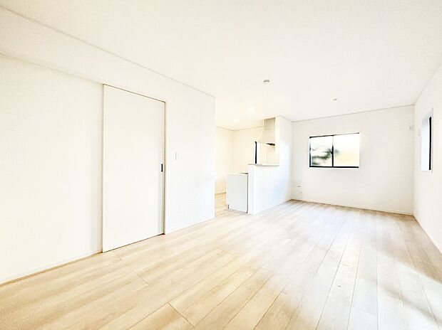 住む方の個性が引き出される、インテリアを考えるのが楽しみなリビングです