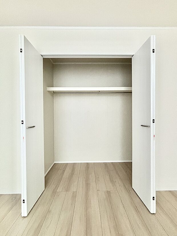 収納力あるクローゼット