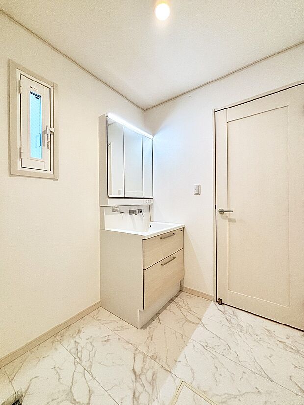 清潔感のあるランドリースペース