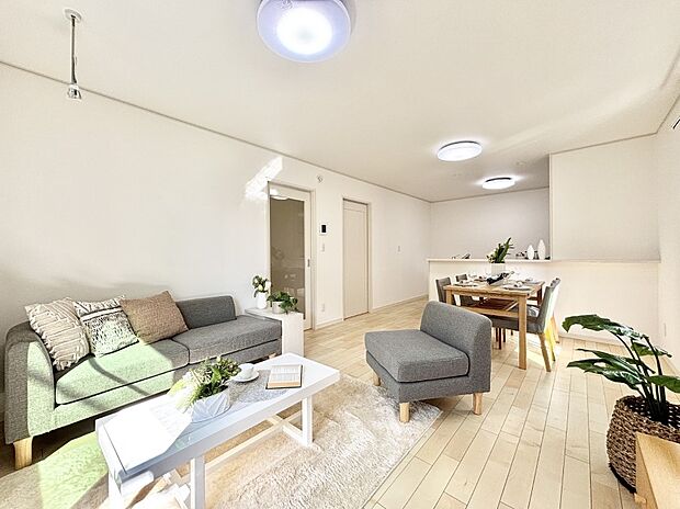 16帖のＬＤＫは家族みんなの快適空間！家族のつながりを強くする大事なスペースです。 