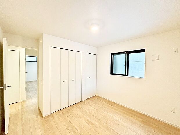 収納が充実しているので、居住スペースを広く使えます。