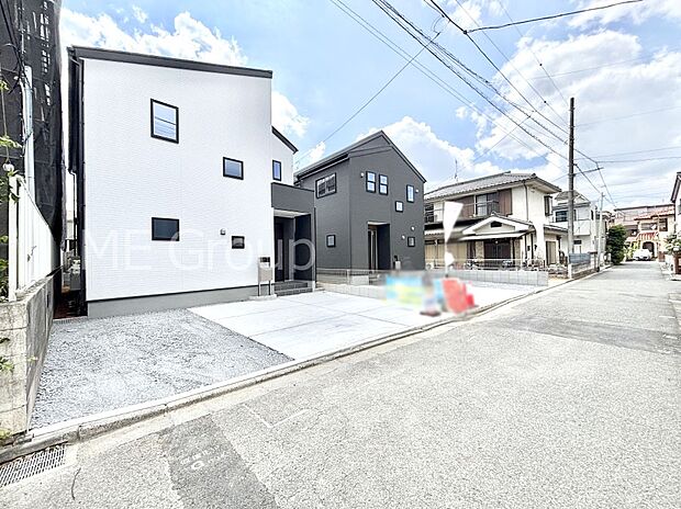 前面道路はきちんと整備されています