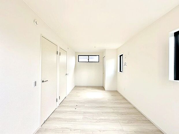 将来は2部屋にすることもできますね。お年頃になったら夢の個室にチェンジ!