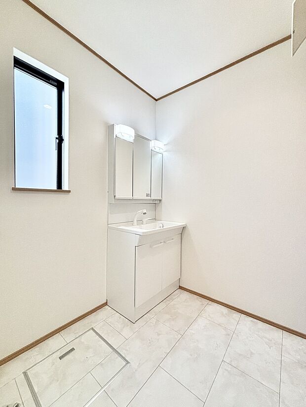 清潔感のあるランドリースペース