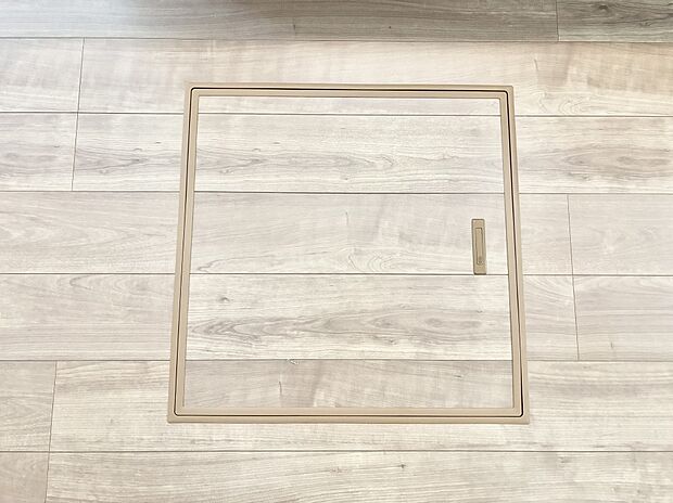 床下収納付き！日用品・非常用品の収納にも大活躍。