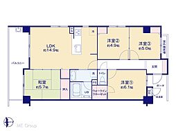 間取図画像 4LDK