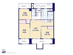 間取図画像 3LDK