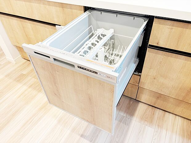 面倒なお片づけは食洗機にお任せ!家事の負担が減って、時間にも気持ちにもゆとりができます。