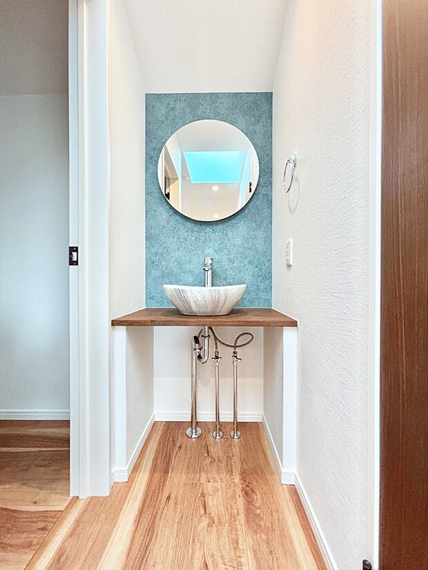 あると便利なセカンド洗面台。