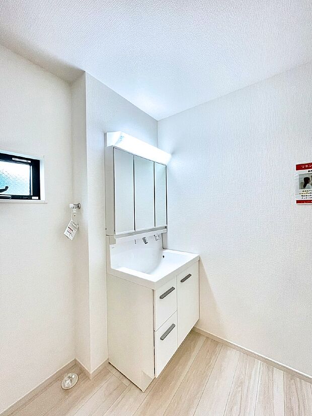 清潔感のあるランドリースペース