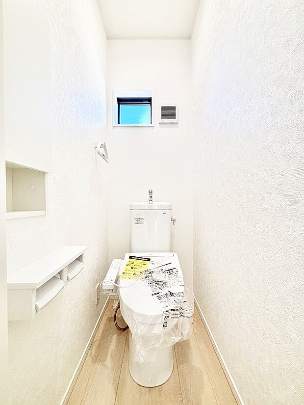 トイレは1階と2階それぞれに配置されていてとても便利です。