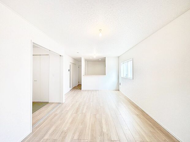 住む方の個性が引き出される、インテリアを考えるのが楽しみなリビングです!