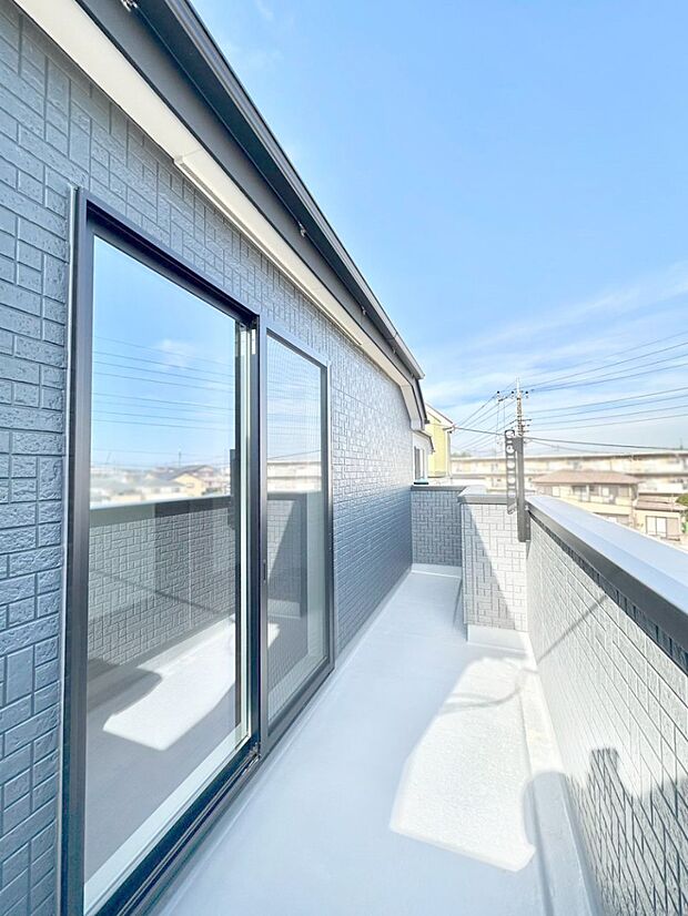 気持ちよい陽光と風を感じられます