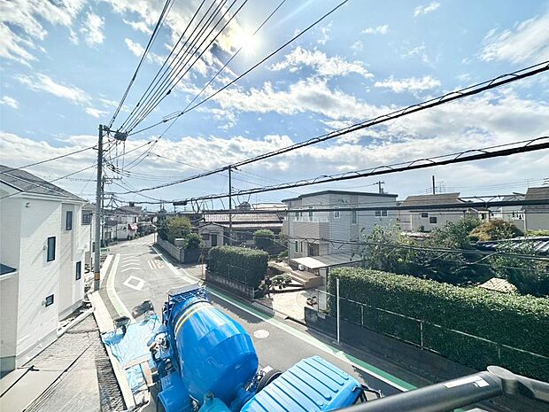 お住まいからの眺望です。