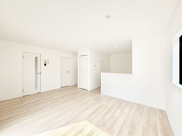 リビング階段、毎日大切な家族とコミュニケーションがとれる家族思いの間取り