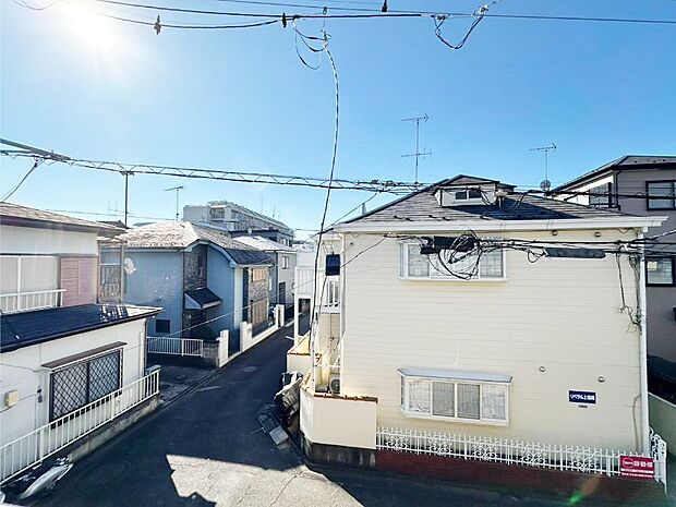 バルコニーからの眺望です