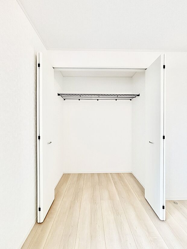 収納力あるクローゼット