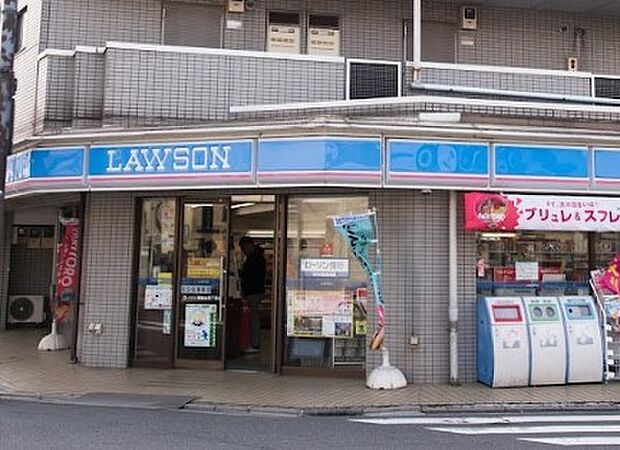 コンビニ 300m ローソン 常盤台四丁目店