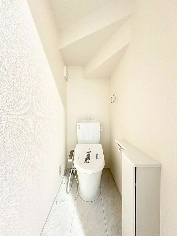 トイレは1階と2階それぞれに配置されていてとても便利です。