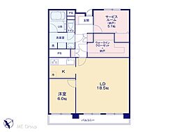 間取図画像 1SLDK