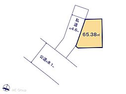 板橋区中台1丁目 土地 全3区画の土地画像