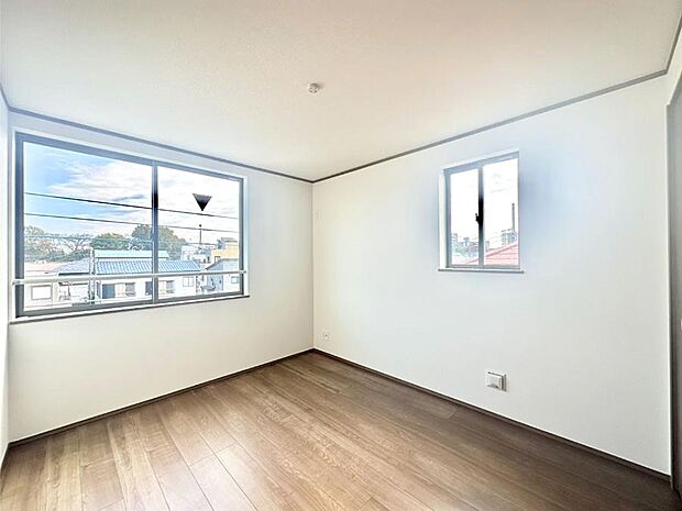 2面採光を確保した明るい空間。家族みんなが快適な暮らしを実現する設計です。