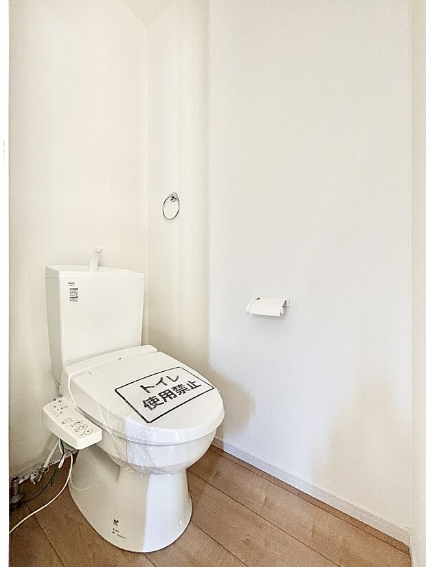 トイレは1階と2階それぞれに配置されていてとても便利です。 