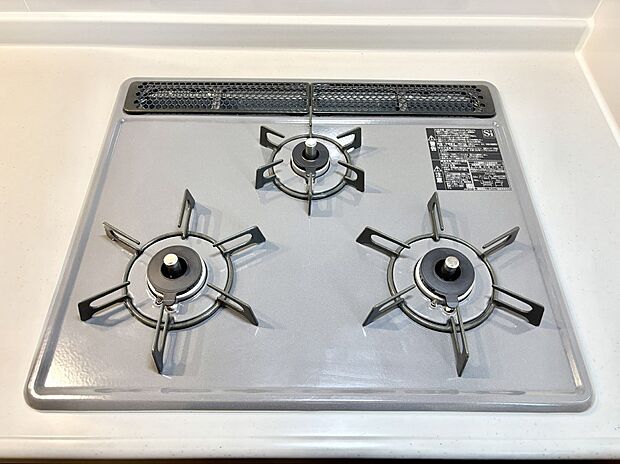 三口ガスコンロでお料理が一気にはかどりそう