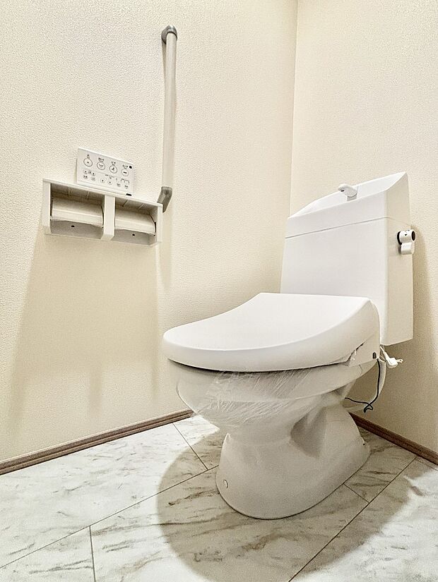 トイレは1階と2階それぞれに配置されていてとても便利です。