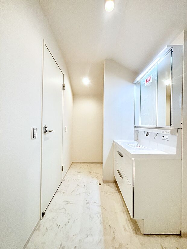 清潔感のあるランドリースペース