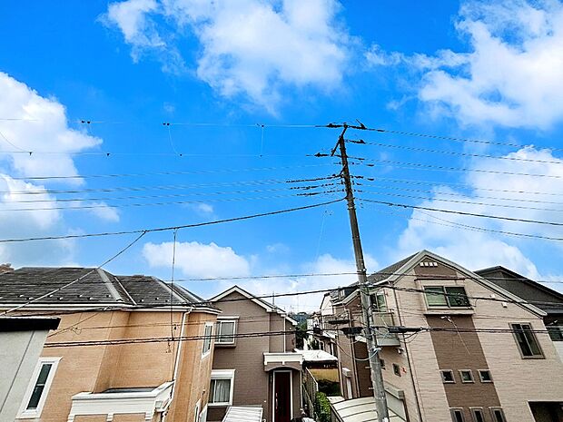 お住まいからの眺望です。