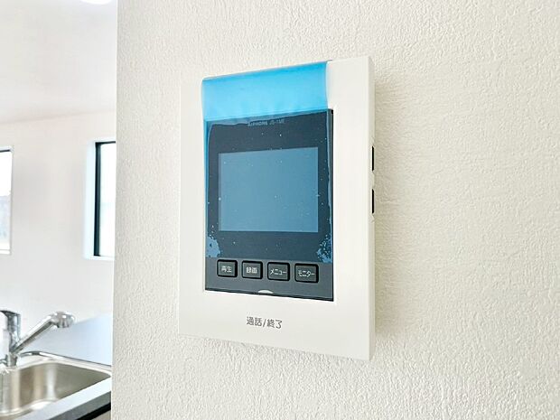 TVモニター付インターフォンが付いていてセキュリティ充実　