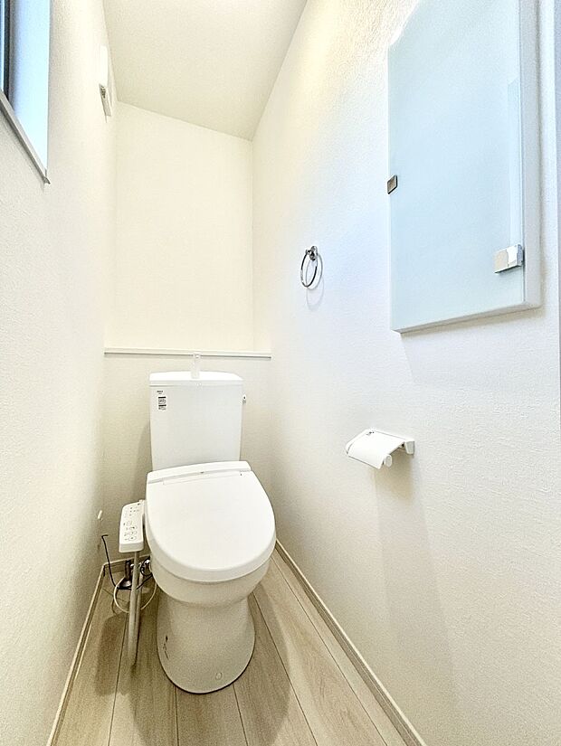 トイレは1階と2階それぞれに配置されていてとても便利です。