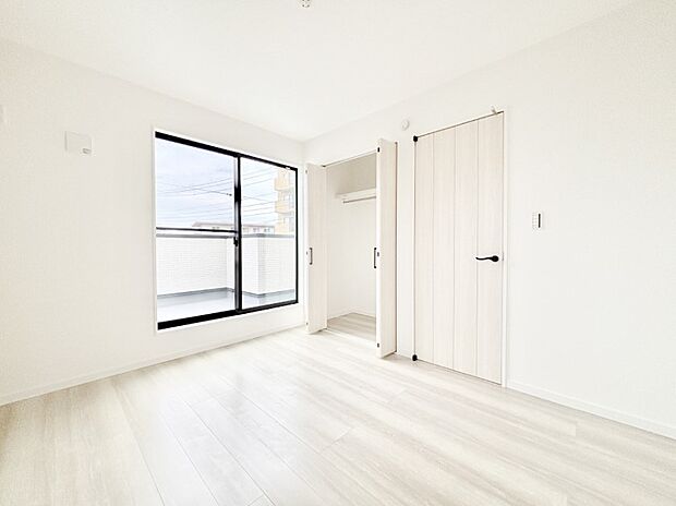 収納も充実しています!どんなお部屋にするか考えるのが楽しみですね。