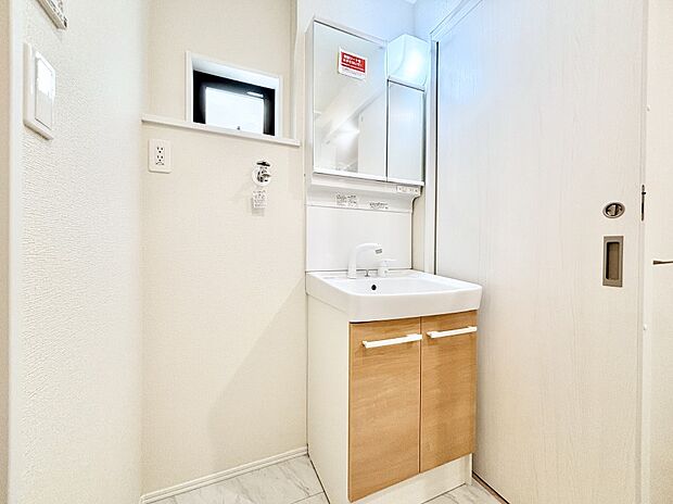 清潔感のあるランドリースペース