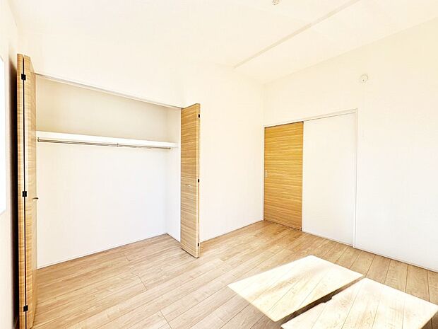 収納が充実しているので居住スペースを広々使えます