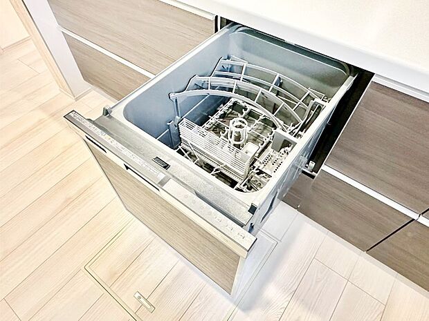 面倒なお片づけは食洗機にお任せ!家事の負担が減って、時間にも気持ちにもゆとりができます。