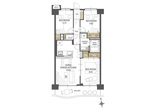 apartment 埼玉県入間郡三芳町大字竹間沢
地図を見る