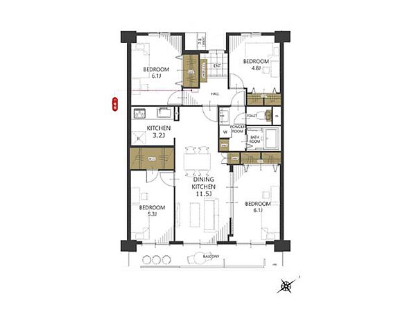 apartment 埼玉県入間郡三芳町みよし台
地図を見る