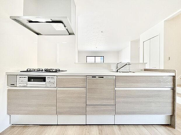 ゆとりあるキッチンではご家族と楽しくお料理ができます。